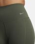 Nike Zenvy Legging met volledige lengte en iets ondersteunende hoge taille voor dames Groen - Thumbnail 5