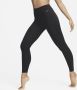 Nike Zenvy Legging met volledige lengte en iets ondersteunende hoge taille voor dames Zwart - Thumbnail 3