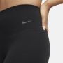 Nike Zenvy Legging met volledige lengte en iets ondersteunende hoge taille voor dames Zwart - Thumbnail 5