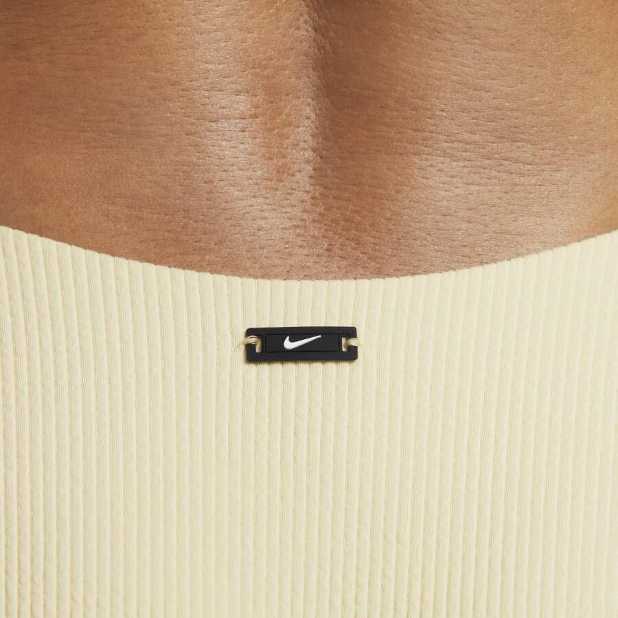 Nike zwempak met gekruist design Wit - Foto 5