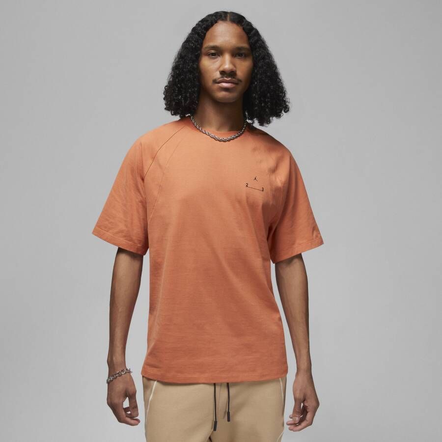 Jordan 23 Engineered T-shirt voor heren Oranje