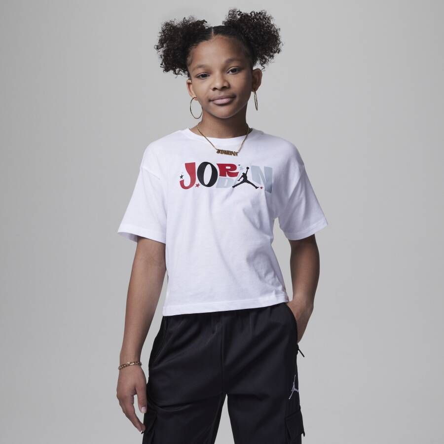 Jordan All Star Tee T-shirt voor kids Wit