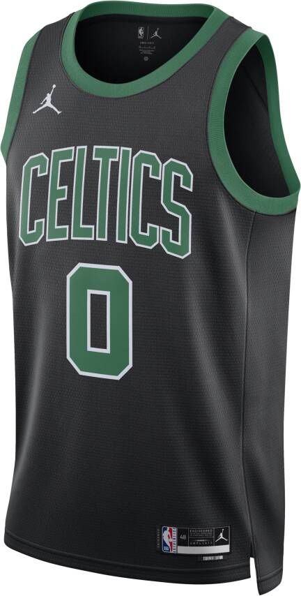 Jordan Boston Celtics Statement Edition Swingman Dri-FIT NBA-jersey voor heren Zwart