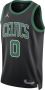 Jordan Boston Celtics Statement Edition Swingman Dri-FIT NBA-jersey voor heren Zwart - Thumbnail 1