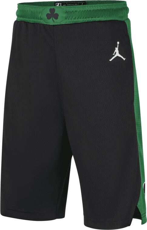 Jordan Boston Celtics Statement Edition Swingman NBA-shorts voor kids Zwart