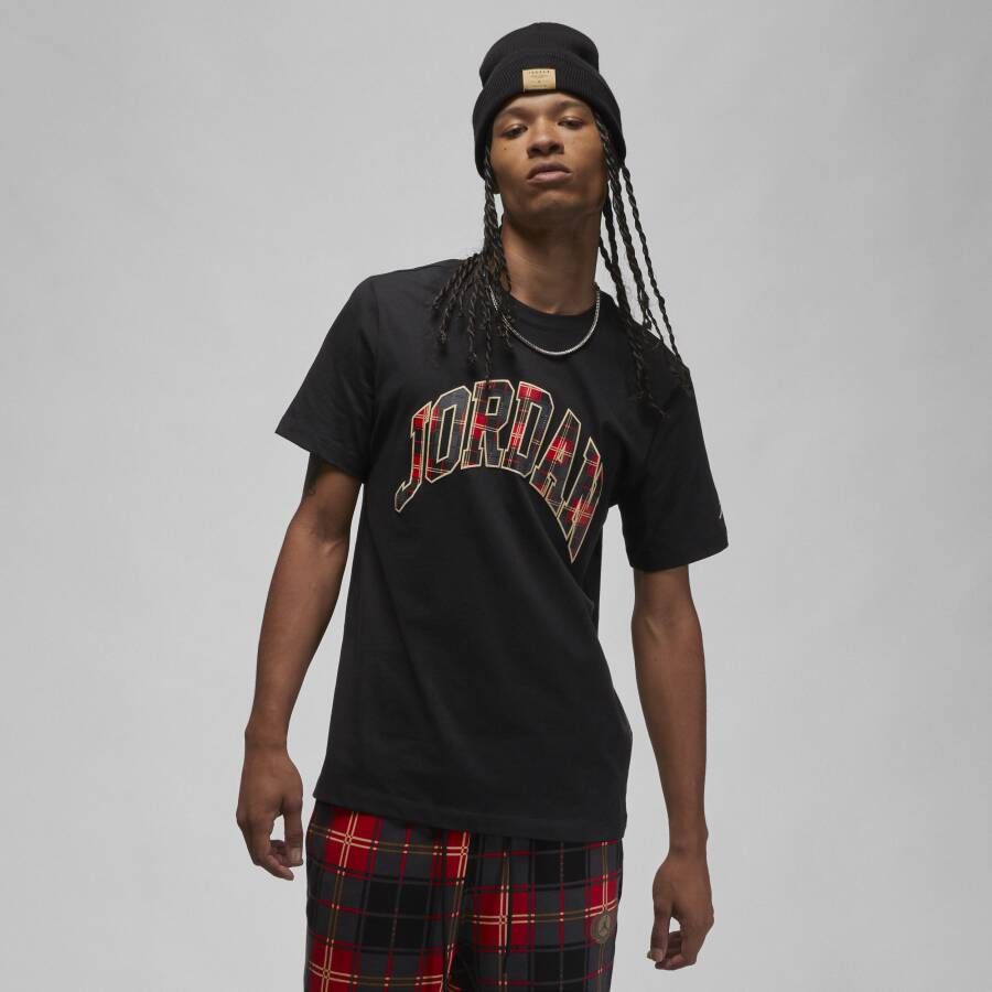 Jordan Holidayps Crew-Neck T-Shirt Black Heren