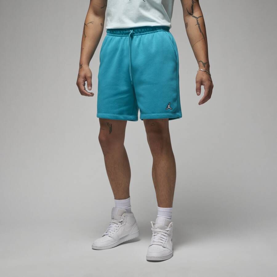 Jordan Brooklyn Fleece Shorts Sportshorts Kleding aquatone white maat: XL beschikbare maaten:L XL