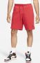 Nike Comfortabele shorts met elastische tailleband en verstelbaar trekkoord Rood Unisex - Thumbnail 1