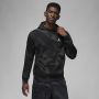 Jordan All Over Print Fleece Hoodie Black Heren - Thumbnail 2