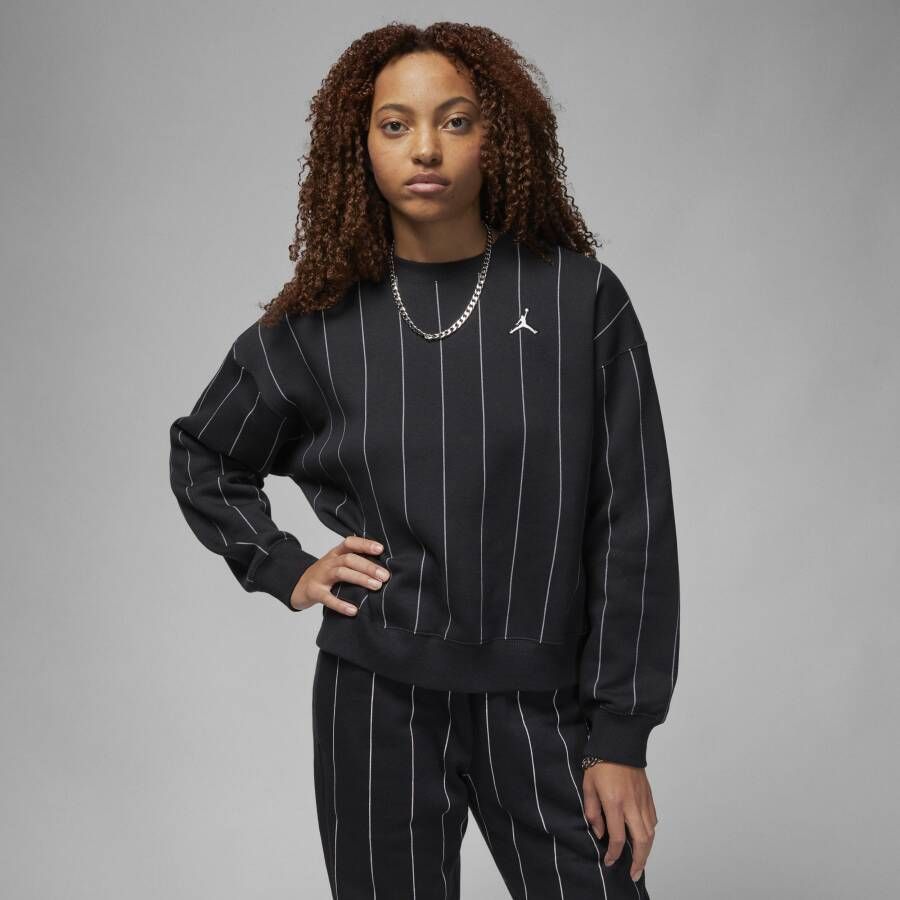 Jordan Brooklyn Fleece Sweatshirt voor dames Zwart