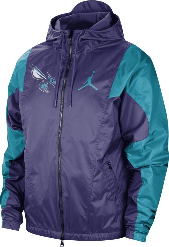 Jordan Charlotte Hornets Courtside Statement NBA-herenjack Paars