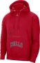 Jordan Chicago Bulls Courtside Statement Edition NBA-fleecehoodie voor heren Rood - Thumbnail 1