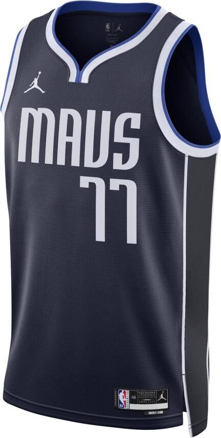 Jordan Dallas Mavericks Statement Edition Swingman Dri-FIT NBA-jersey voor heren Blauw