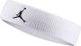 Jordan Dri-FIT Jump Hoofdband Wit - Thumbnail 1