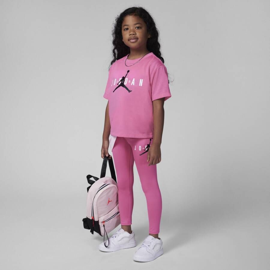 Jordan Duurzame leggingset voor kleuters Roze