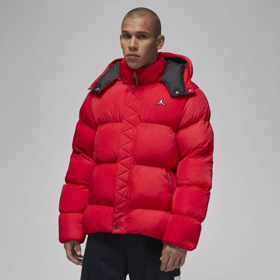 Jordan Essential Statement gewatteerd herenjack Rood