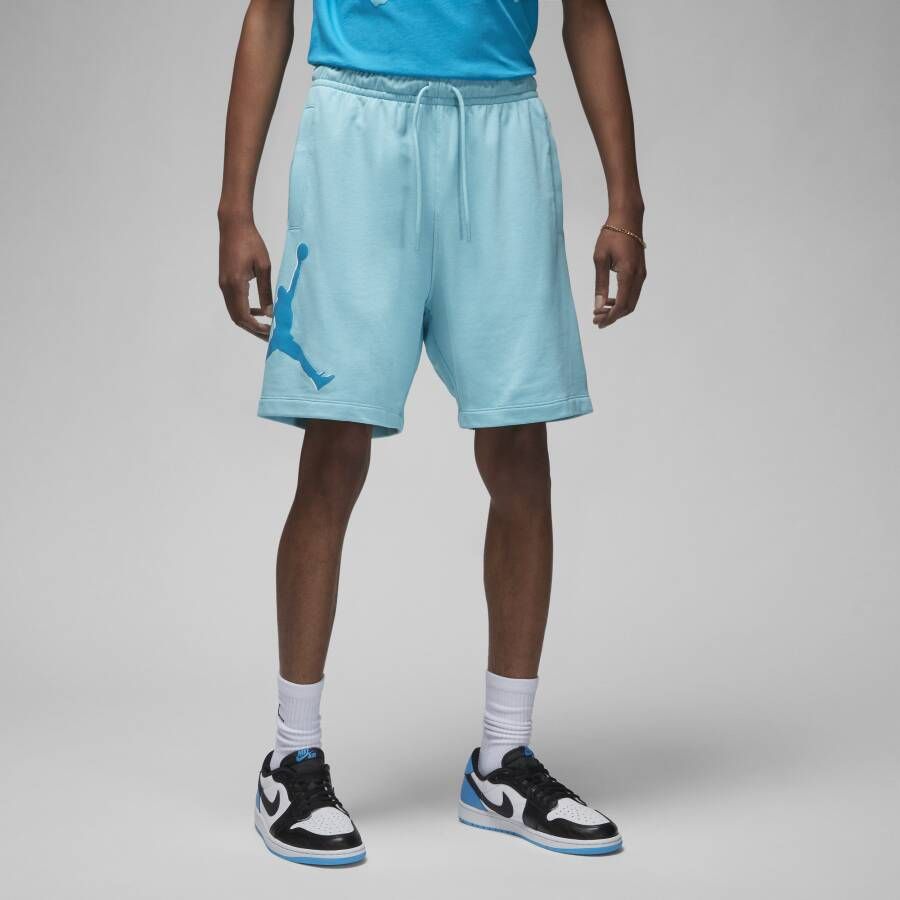 Jordan Essentials Fleece Shorts Sportshorts Kleding bleached aqua maat: XL beschikbare maaten:S M L XL