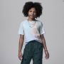 Jordan Essentials New Wave Allover Print Tee T-shirt voor meisjes Groen - Thumbnail 1