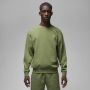 Jordan Essentials sweatshirt van fleece met ronde hals voor heren Groen - Thumbnail 1