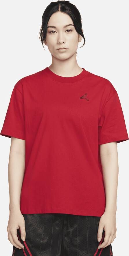 Jordan Essentials T-shirt voor dames Rood