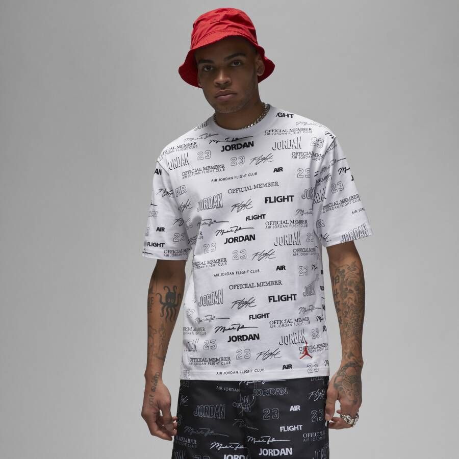 Jordan Flight MVP 85 T-shirt voor heren Wit