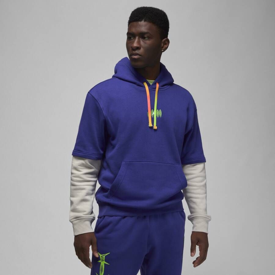 Jordan Flight MVP Fleecetrui voor heren Blauw