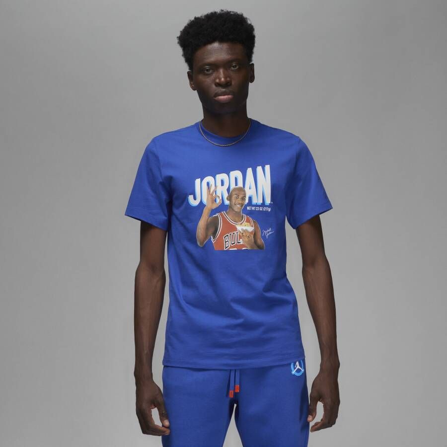 Jordan Flight MVP T-shirt met graphic voor heren Blauw