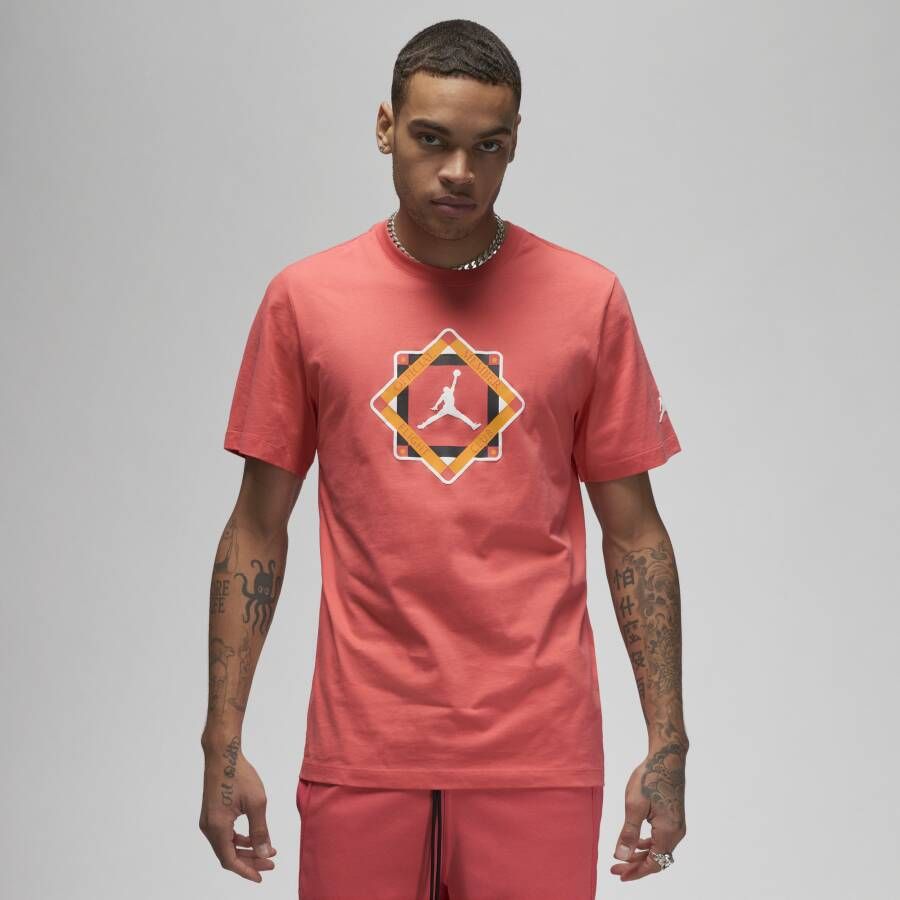Jordan Flight MVP T-shirt met graphic voor heren Oranje