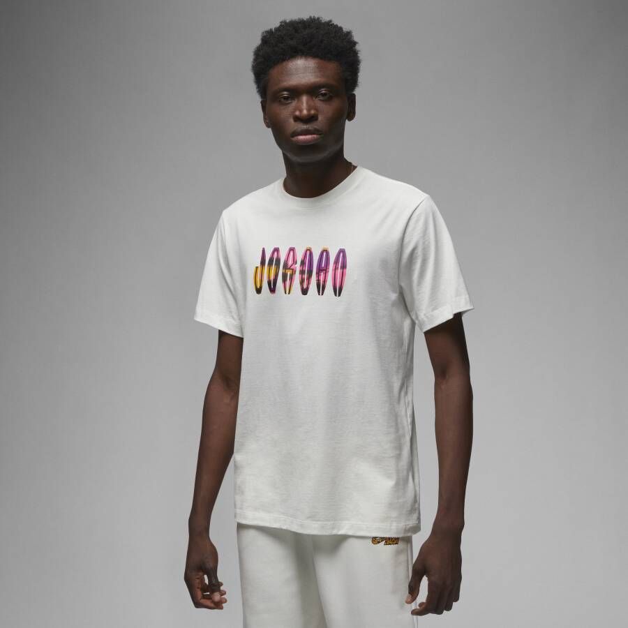 Jordan Flight MVP Wordmark Tee White Heren