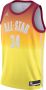 Jordan Giannis Antetokounmpo 2023 All-Star Edition Swingman NBA-jersey met Dri-FIT Rood - Thumbnail 1