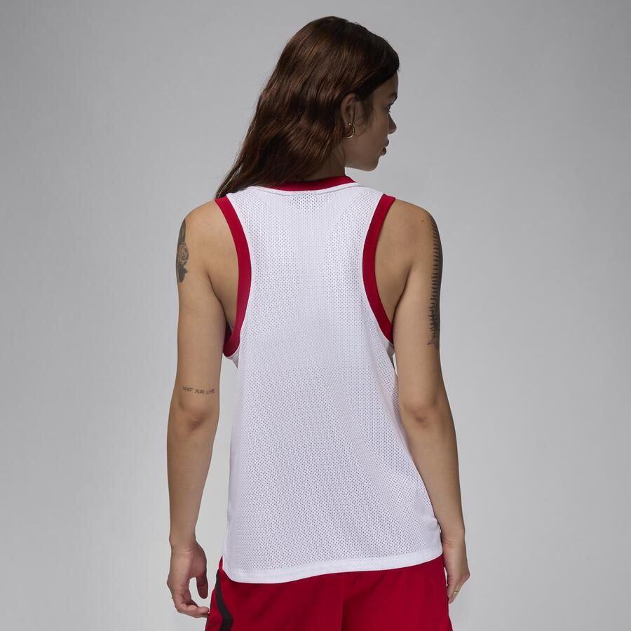 Jordan 23 Jersey tanktop voor dames Wit - Foto 4