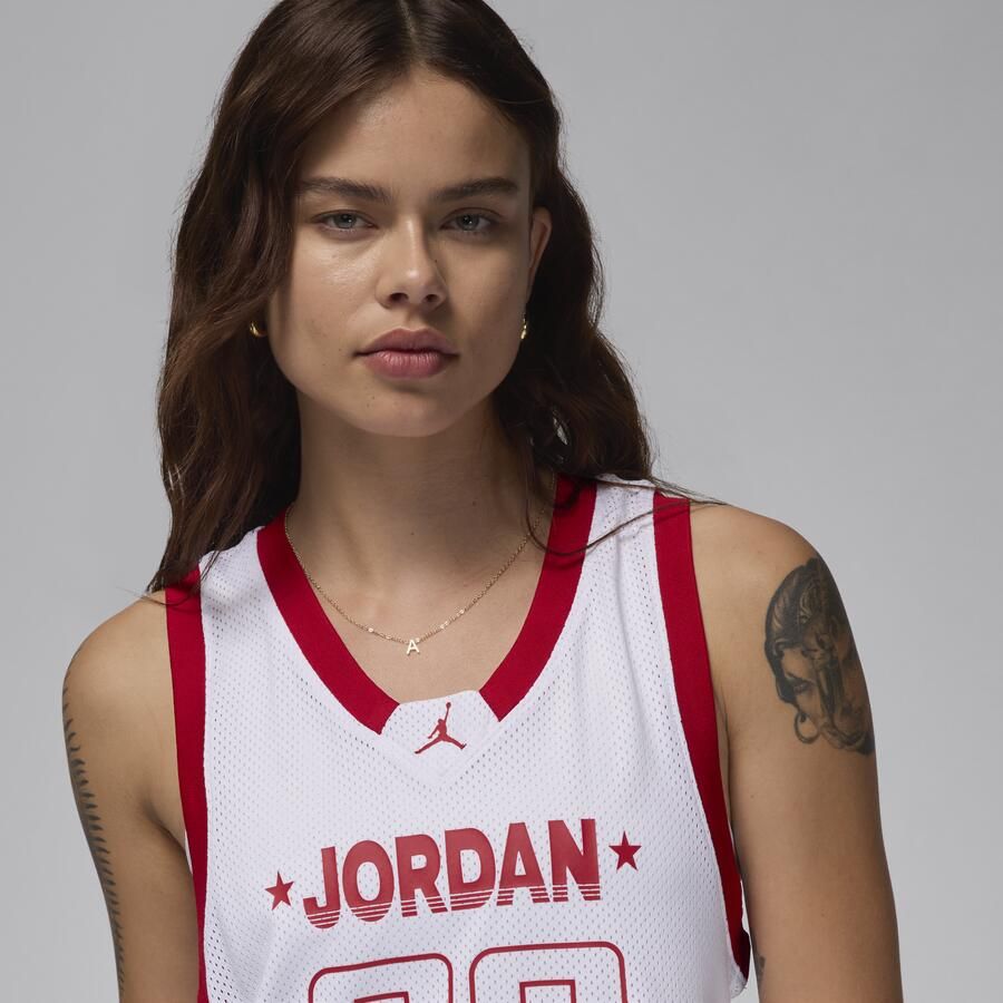 Jordan 23 Jersey tanktop voor dames Wit