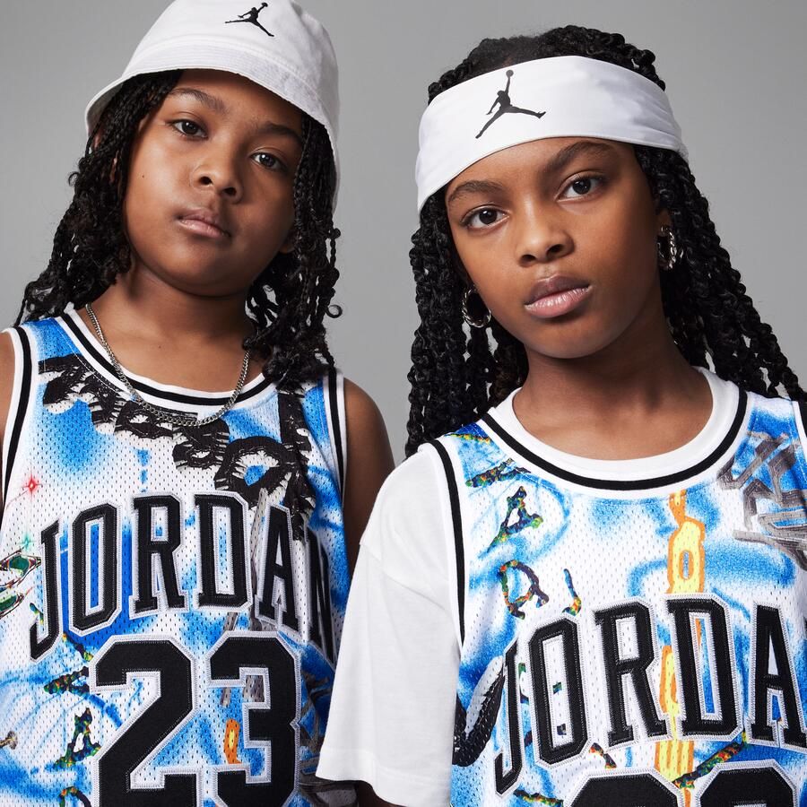 Jordan  23 jersey voor kids Blauw - Foto 2