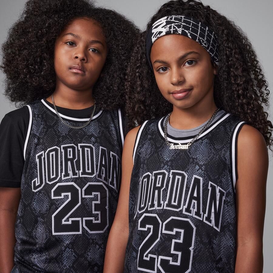 Jordan  23 jersey voor kids Grijs - Foto 2