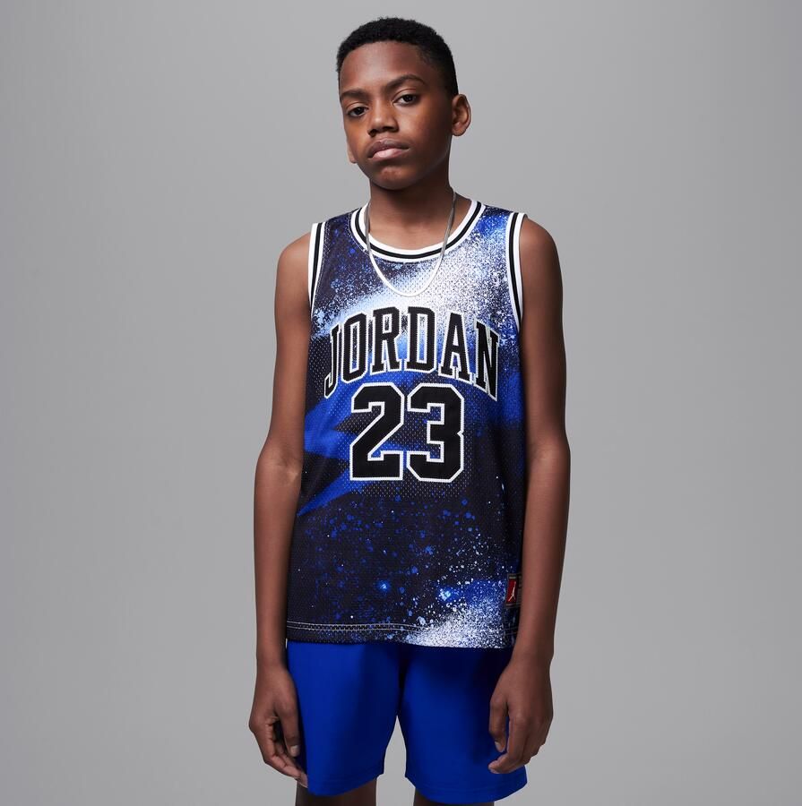 Jordan  23 jersey voor kids Zwart - Foto 4