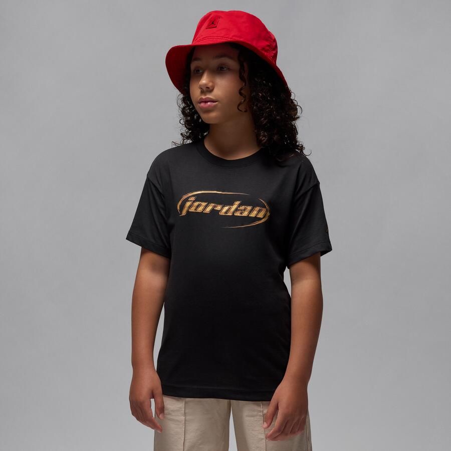 Jordan  23 Shine T-shirt voor kids Zwart - Foto 4