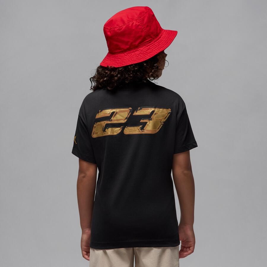Jordan  23 Shine T-shirt voor kids Zwart