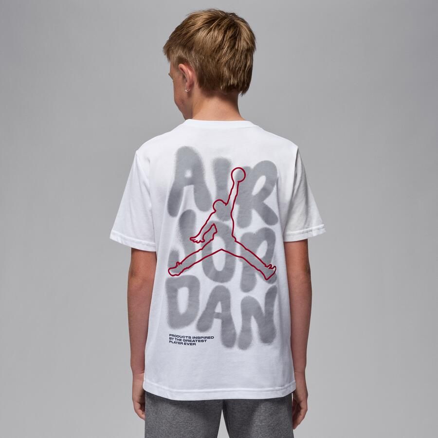 Jordan  23 Spray T-shirt voor kids Wit - Foto 4
