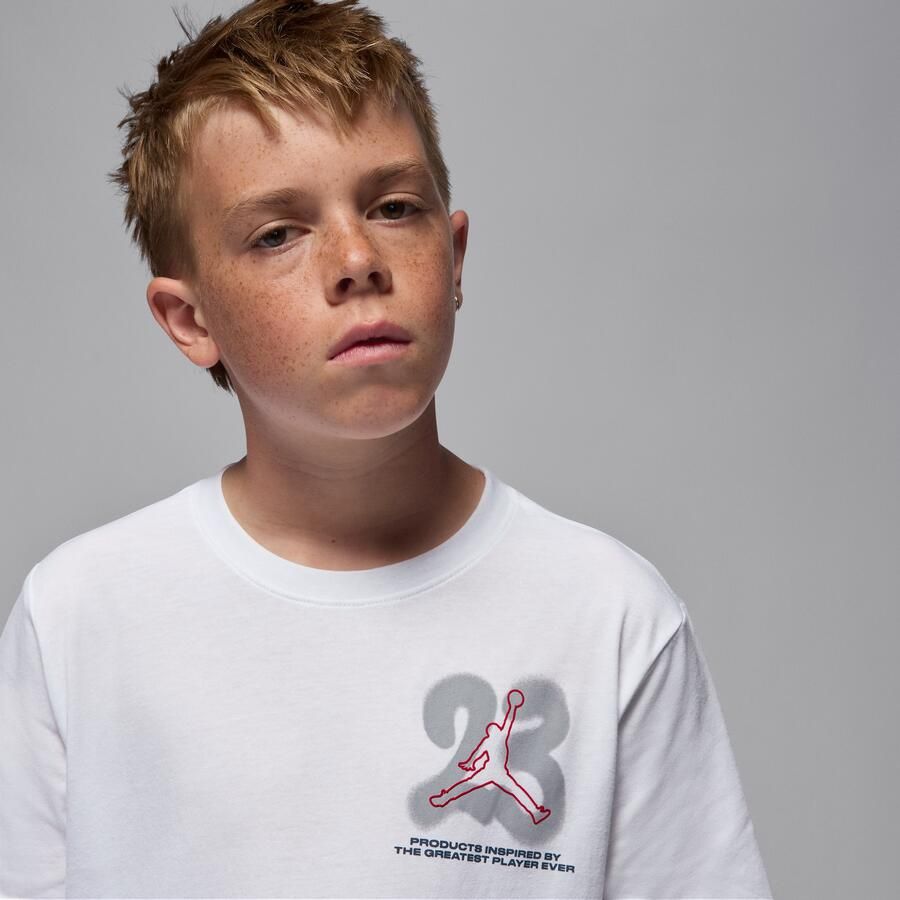 Jordan  23 Spray T-shirt voor kids Wit - Foto 2