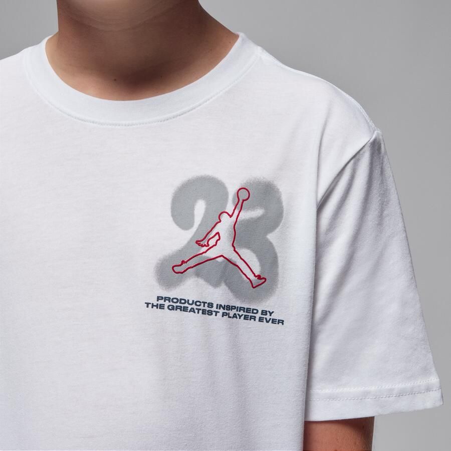 Jordan  23 Spray T-shirt voor kids Wit - Foto 3