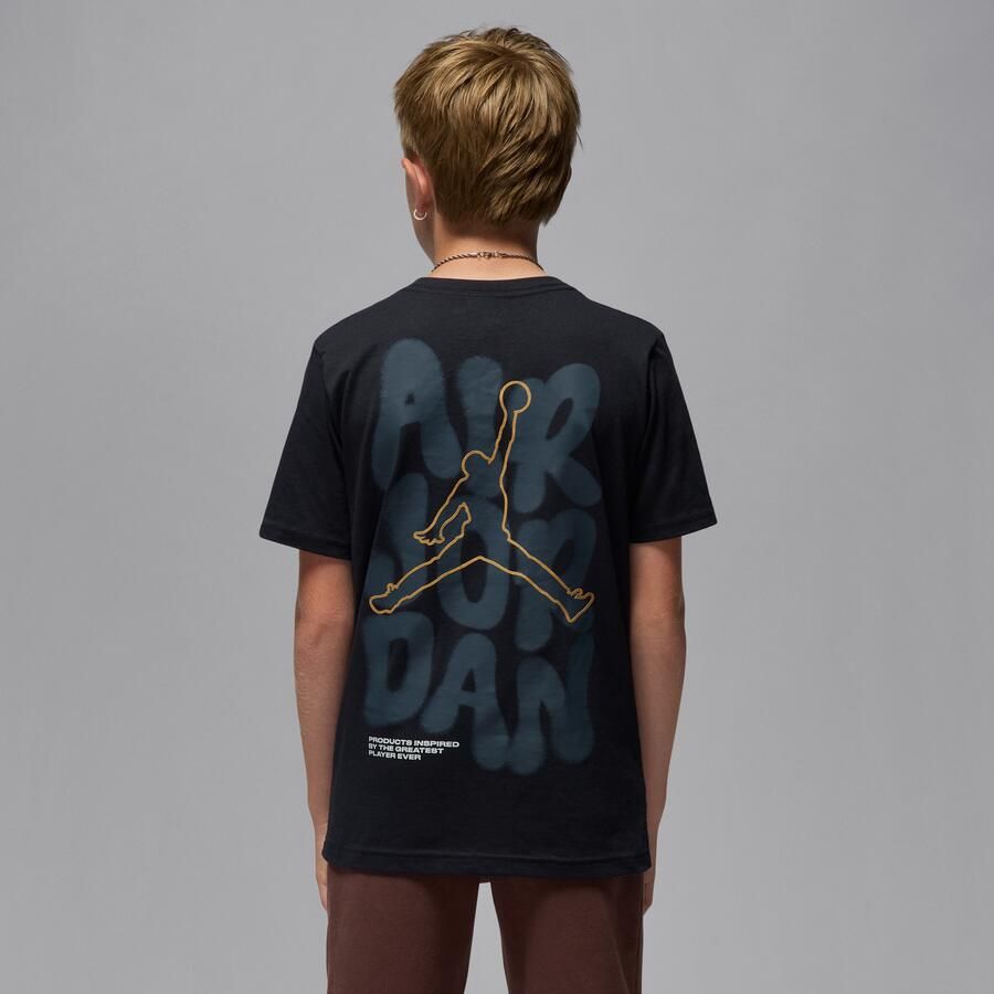 Jordan  23 Spray T-shirt voor kids Zwart - Foto 4