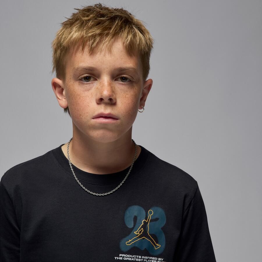 Jordan  23 Spray T-shirt voor kids Zwart - Foto 2