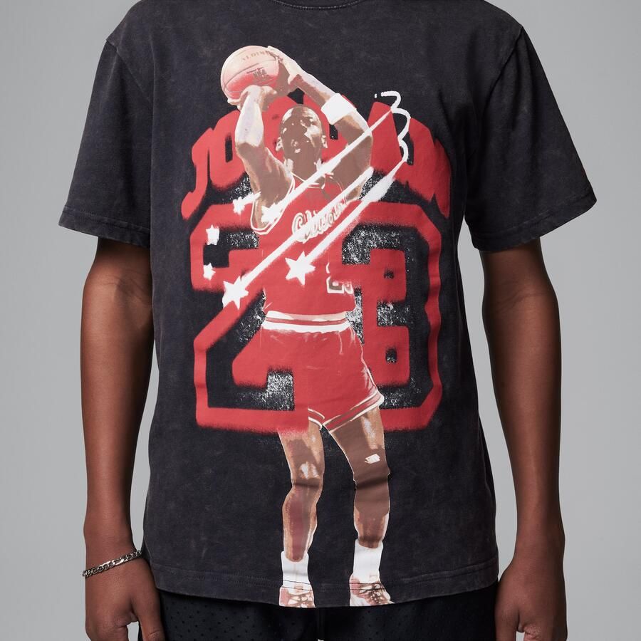 Jordan 40th Anniversary T-shirt voor kids Zwart - Foto 3