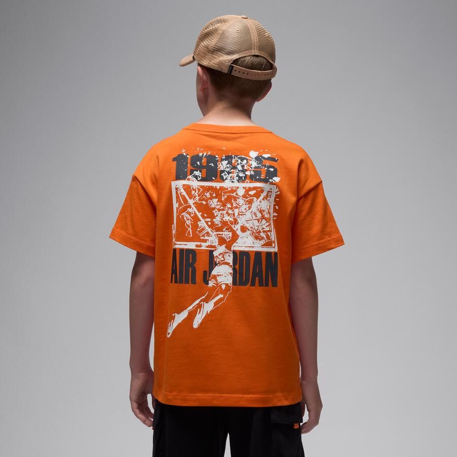 Jordan '85 Shatter T-shirt voor kids Oranje