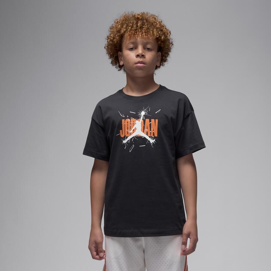 Jordan '85 Shatter T-shirt voor kids Zwart - Foto 4