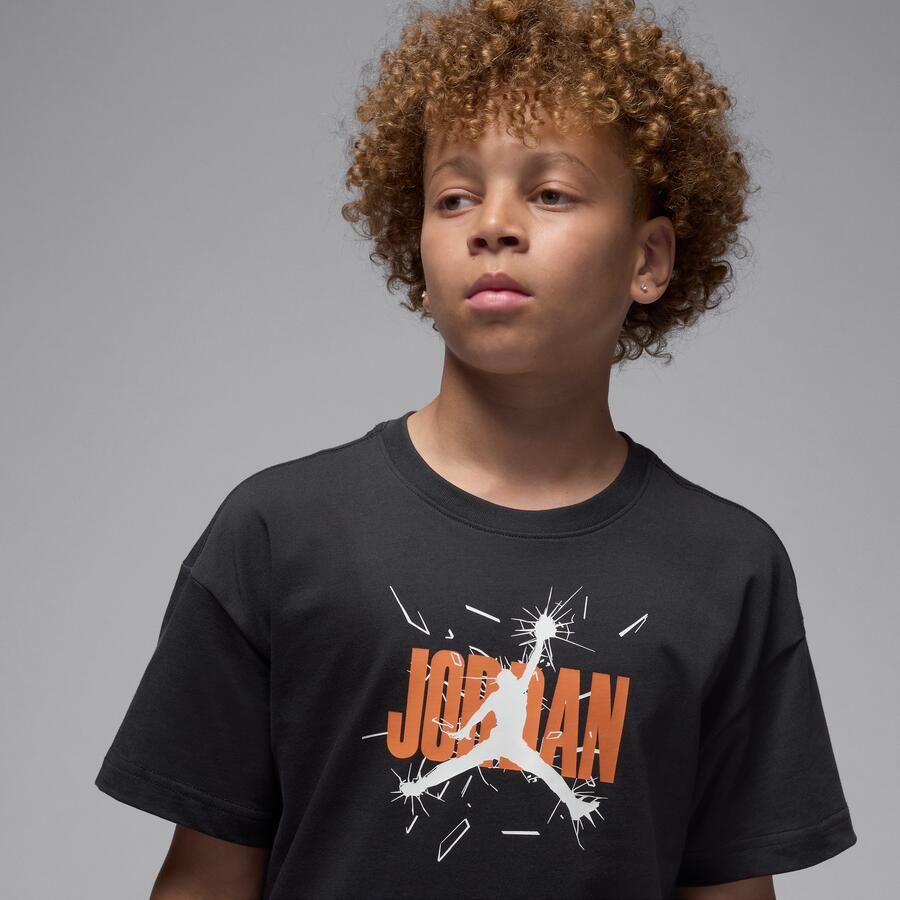 Jordan '85 Shatter T-shirt voor kids Zwart - Foto 2