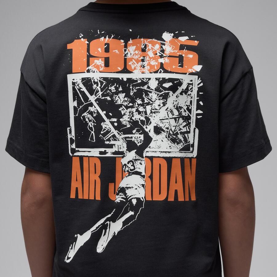 Jordan '85 Shatter T-shirt voor kids Zwart - Foto 3