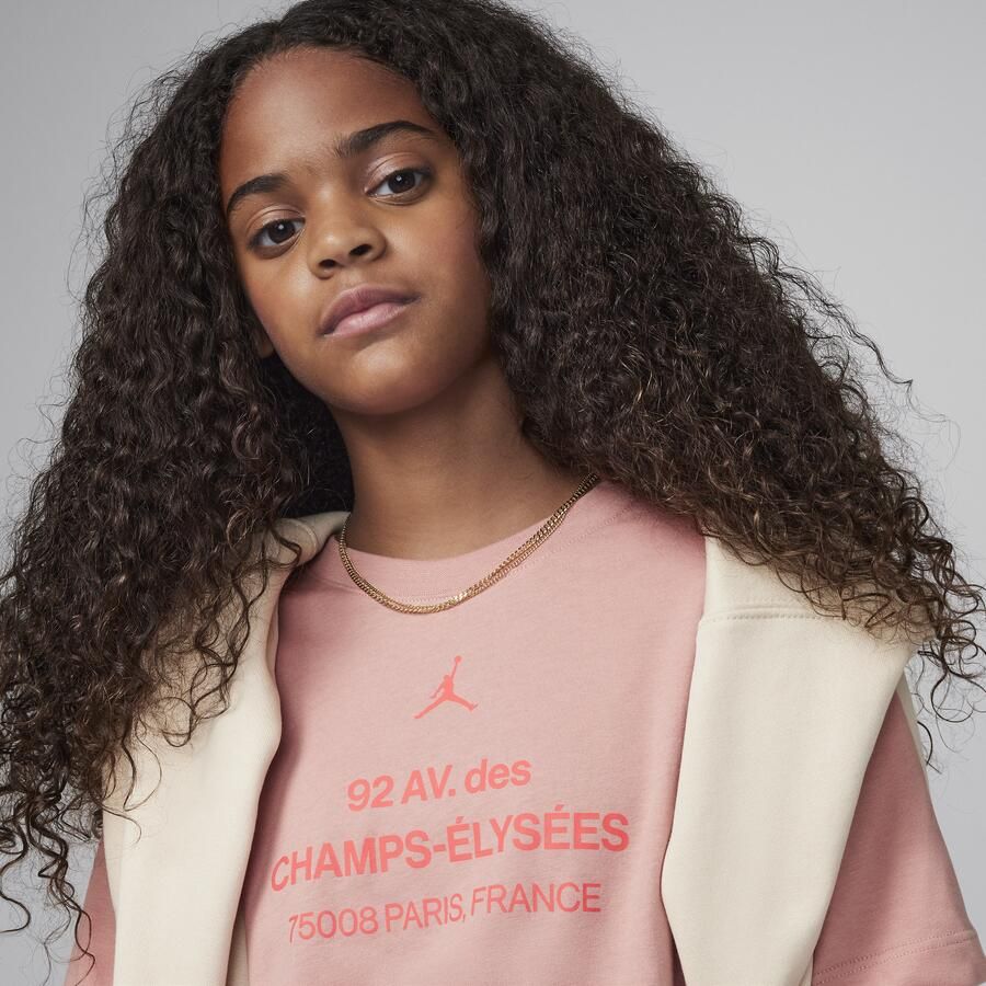 Jordan '92 Champs T-shirt voor kids Roze