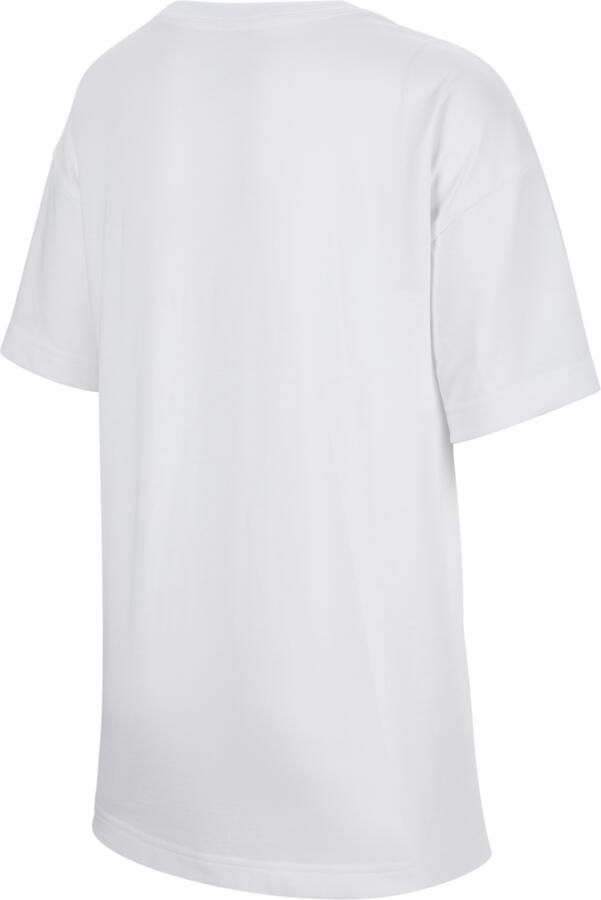 Jordan Air 1 T-shirt met patch voor kids Wit - Foto 2