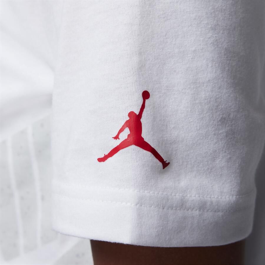 Jordan Air 4 Engineered retro T-shirt voor kids Wit - Foto 3